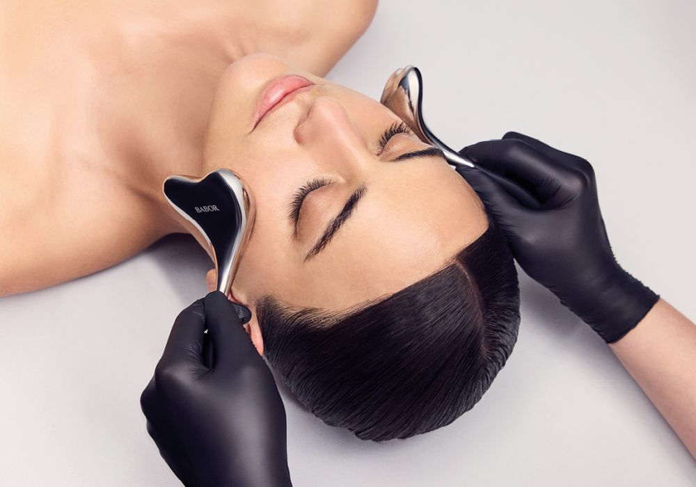 DOCTOR BABOR PRO Gesichtsbehandlung mit Lifting-Tool